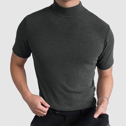 Men's Stretch T-Shirt Short Sleeve Luxurious | Casual Wear - Image 7