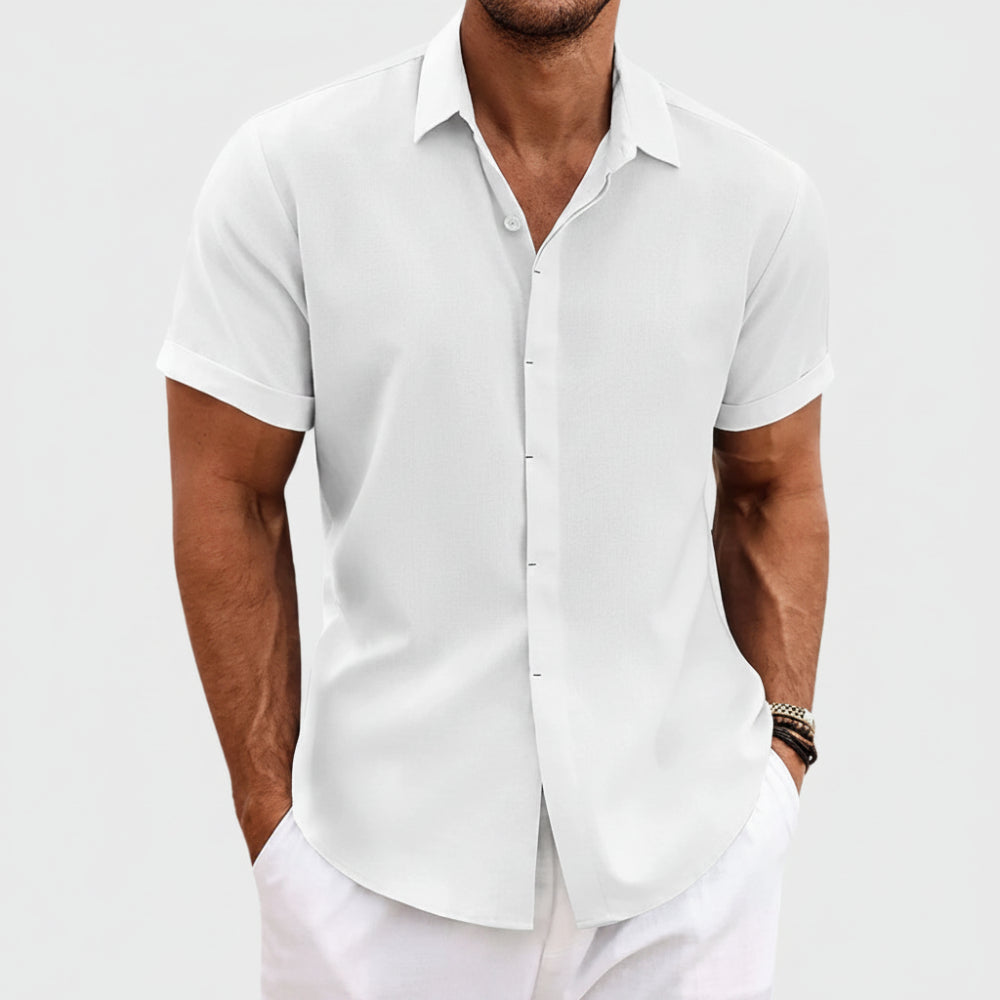 Men's Summer Shirt Casual Button-Up | Everyday Wear - Image 8
