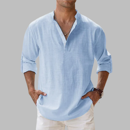 Men's Summer Shirt Relaxed-Fit | Casual Shirt - Image 1