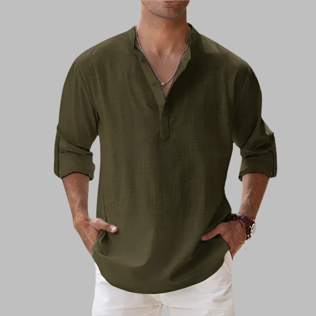 Men's Summer Shirt Relaxed-Fit | Casual Shirt - Image 10