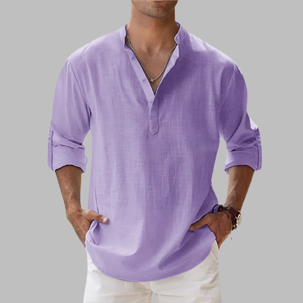 Men's Summer Shirt Relaxed-Fit | Casual Shirt - Image 6