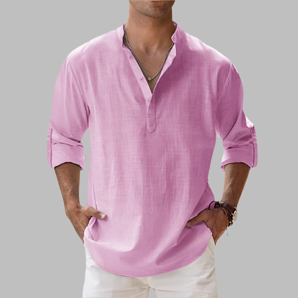 Men's Summer Shirt Relaxed-Fit | Casual Shirt - Image 7