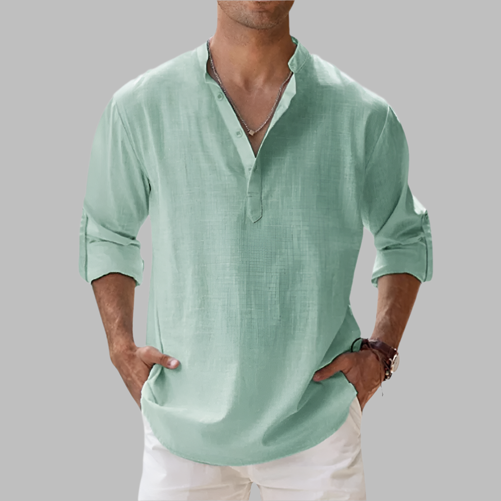 Men's Summer Shirt Relaxed-Fit | Casual Shirt - Image 8