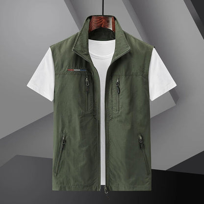 Men's Travel Vest Water-Resistant | Outdoor Activities - Image 5