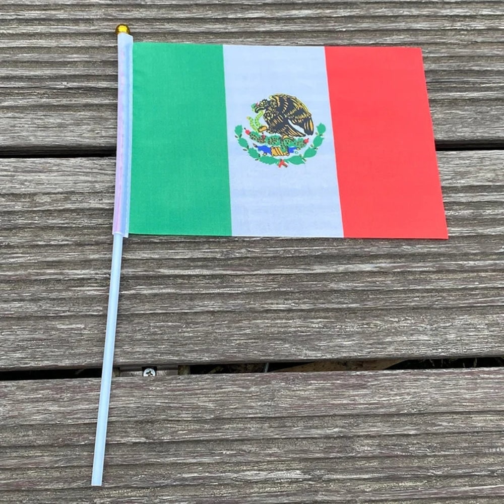 Mexican Mini Flags Handheld Event Set - Image 5