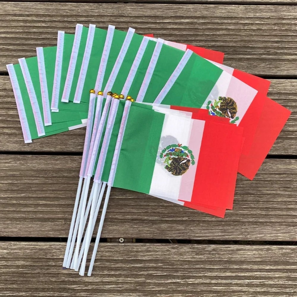Mexican Mini Flags Handheld Event Set - Image 6