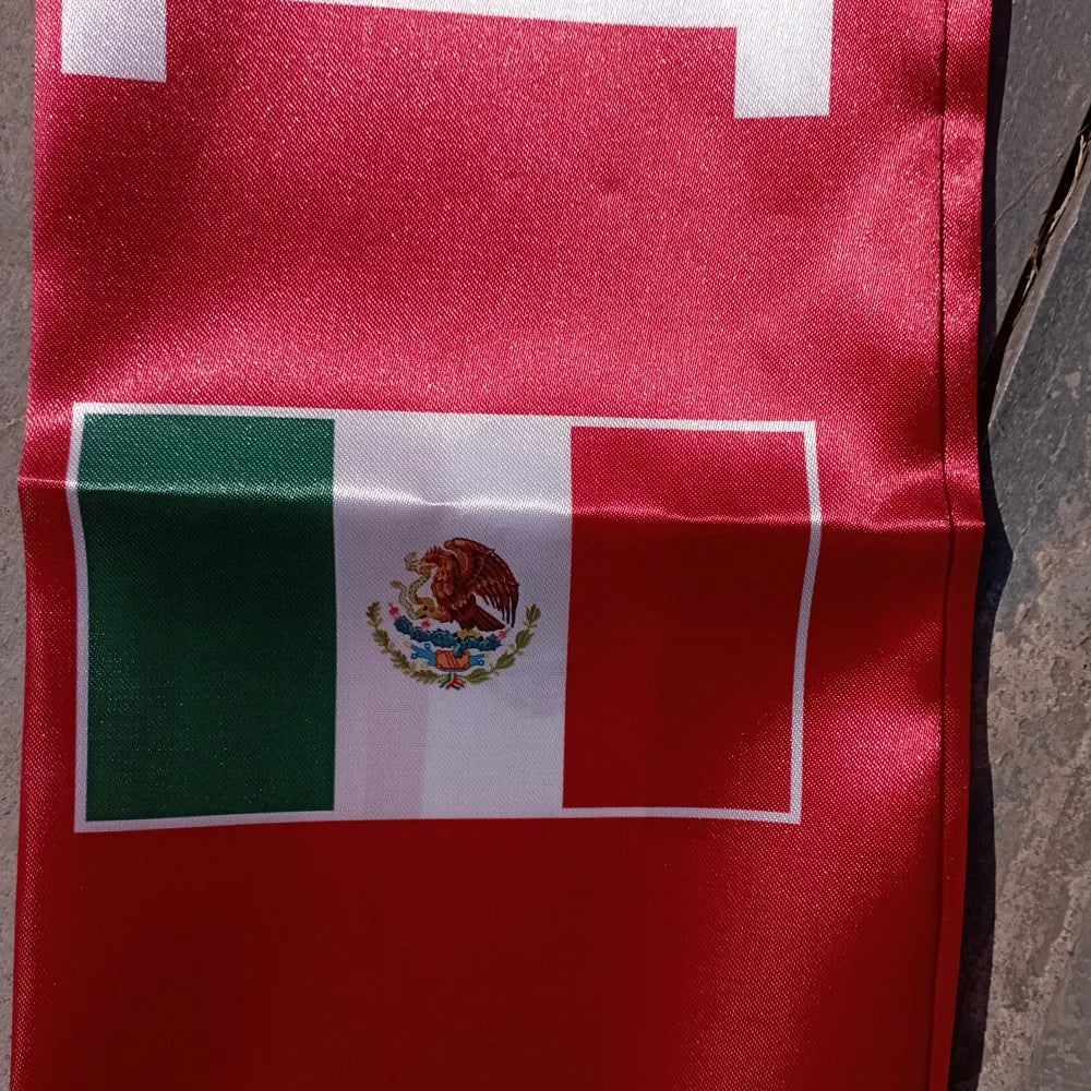 Mexico Scarf Flag World Cup Soccer Fan Gear Lightweight - Image 4