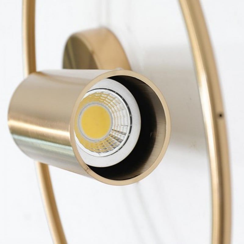 Halo Wall Light | Nordic Gold Minimalist Design
