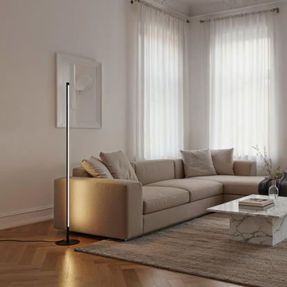 Modern Floor Lamp LED Dimmable Adjustable Arc Stand - Image 3