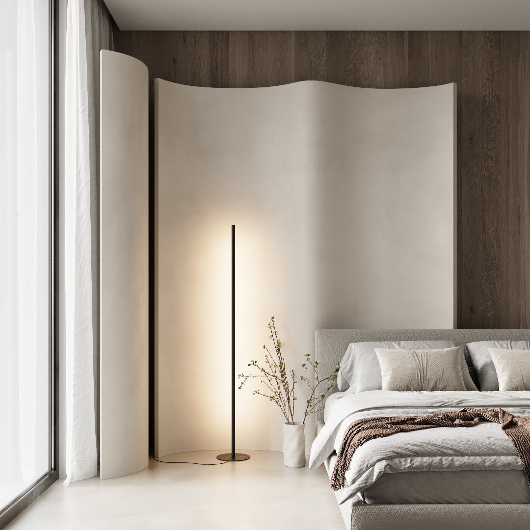 Modern Floor Lamp LED Dimmable Adjustable Arc Stand - Image 5