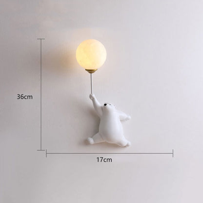 Modern Wall Lamp Cute Bear Design Home Decor Accent - Image 11