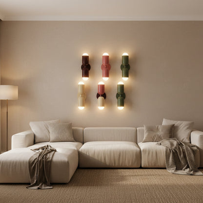Modern Wall Lamp Indoor Lighting Dual Bulb Design - Image 1