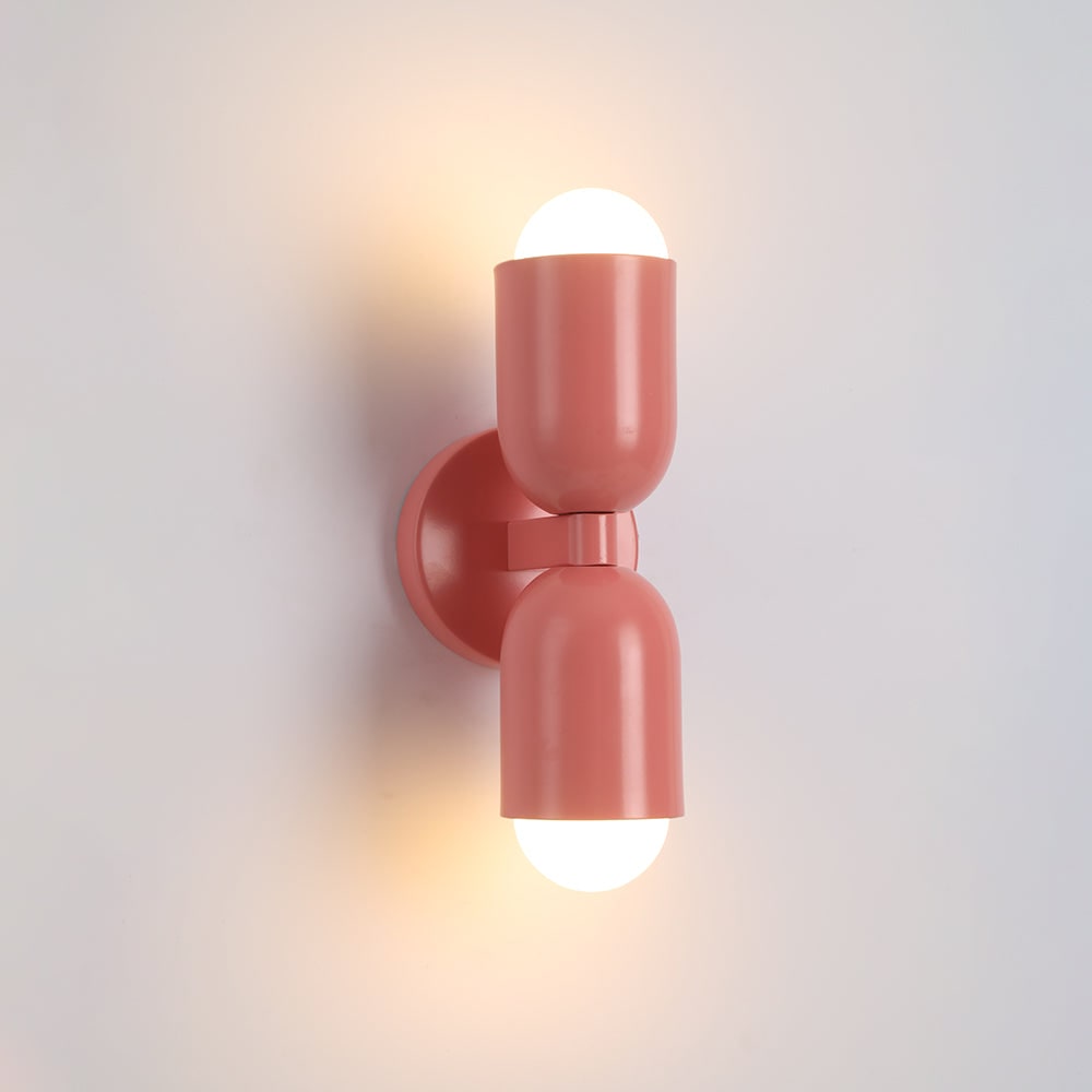 Modern Wall Lamp Indoor Lighting Dual Bulb Design - Image 2