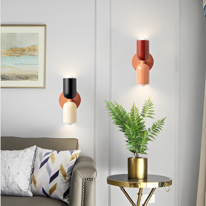 Candeeiro de Parede Nordic DualGlow | Design LED Moderno de Dois Lados