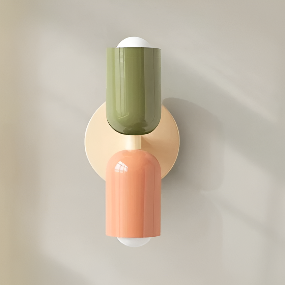 Candeeiro de Parede Nordic DualGlow | Design LED Moderno de Dois Lados