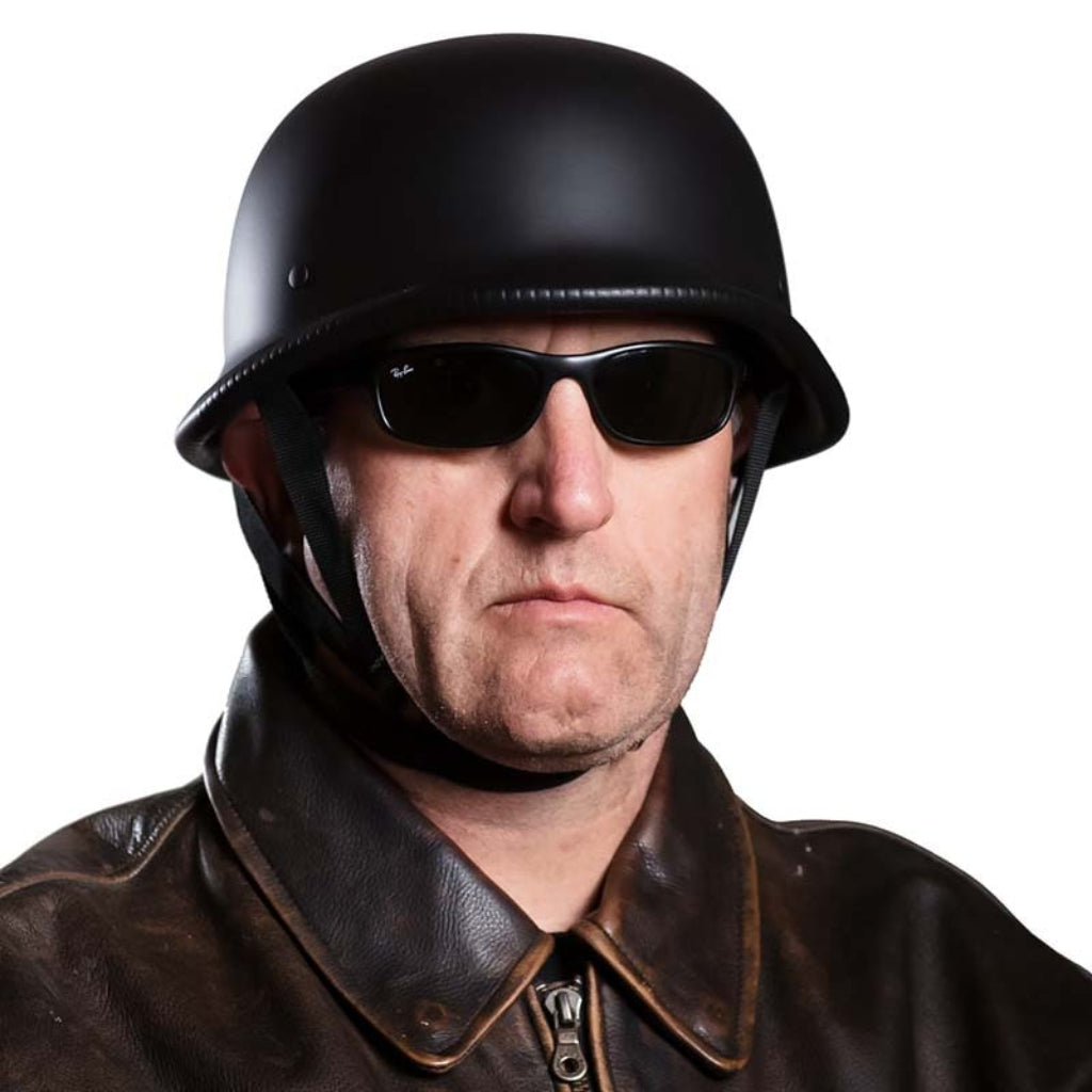 Motorcycle Helmet Safety Dot Approved Half Face Design - Image 3