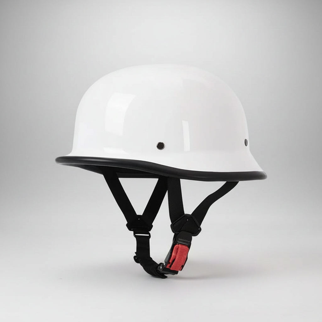 Motorcycle Helmet Safety Dot Approved Half Face Design - Image 7