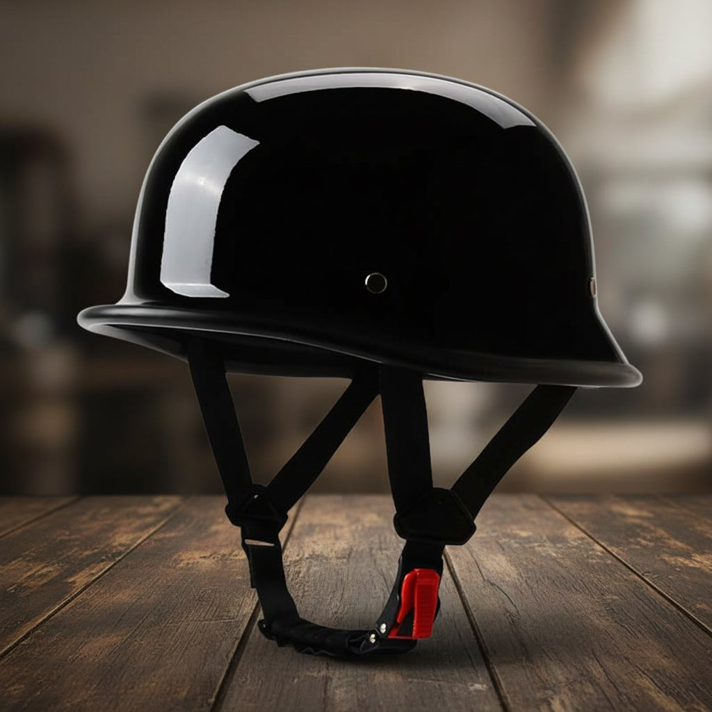 Motorcycle Helmet Safety Dot Approved Half Face Design - Image 9