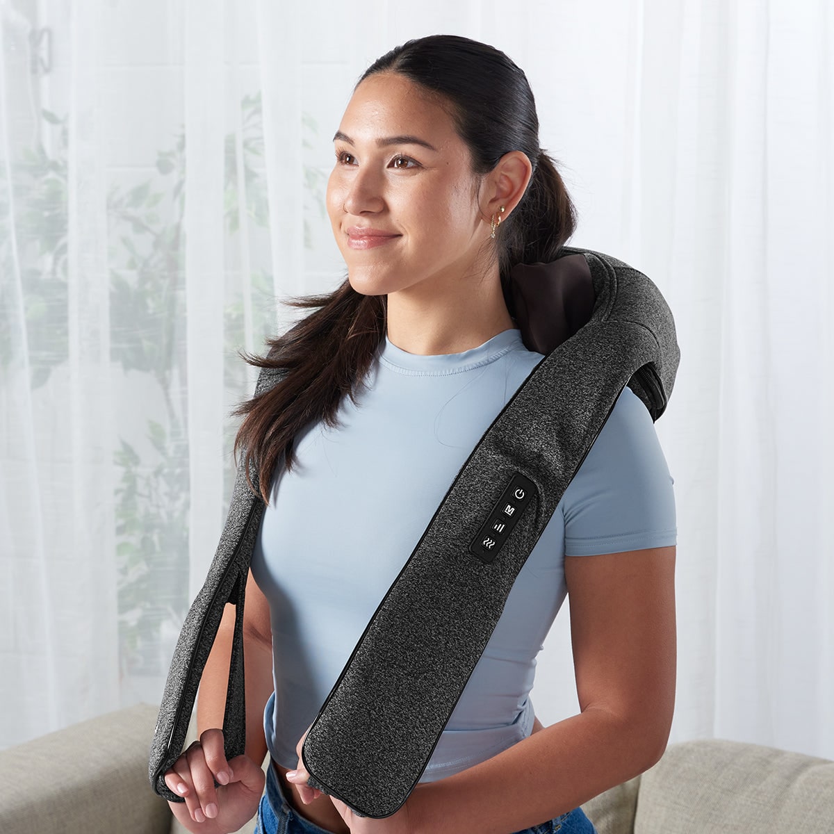 Neck Massager Shoulder Massager Soothing Heat Relief - Image 1