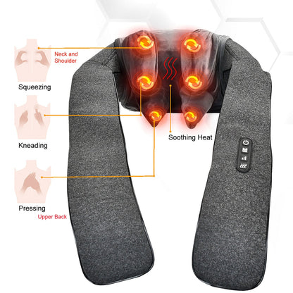 Neck Massager Shoulder Massager Soothing Heat Relief - Image 3
