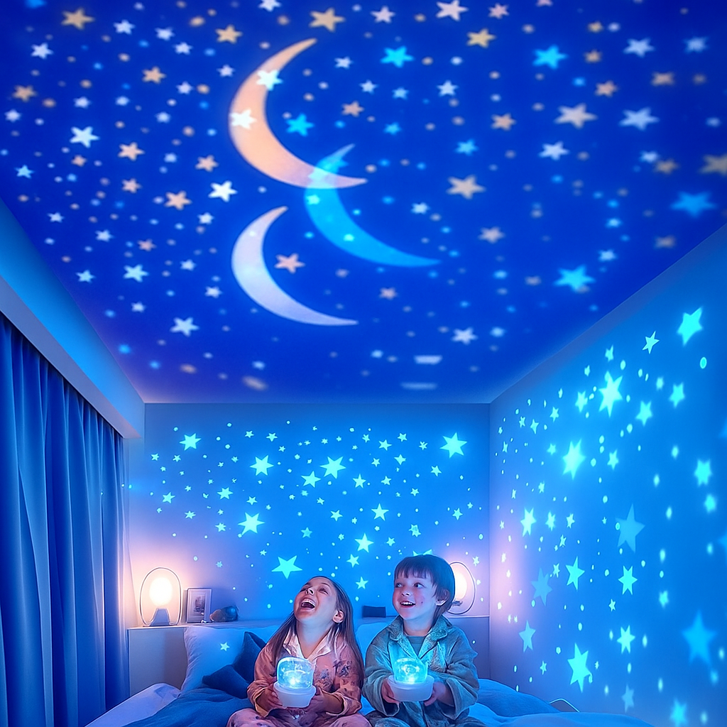 Kids Projector Night Light Star Galaxy Room Ceiling