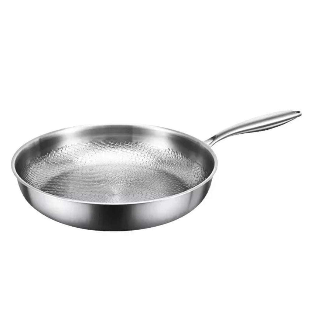 Non Stick Frying Pan Titanium Deep Skillet Lid - Image 3