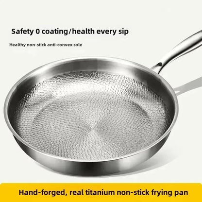 Non Stick Frying Pan Titanium Deep Skillet Lid - Image 4