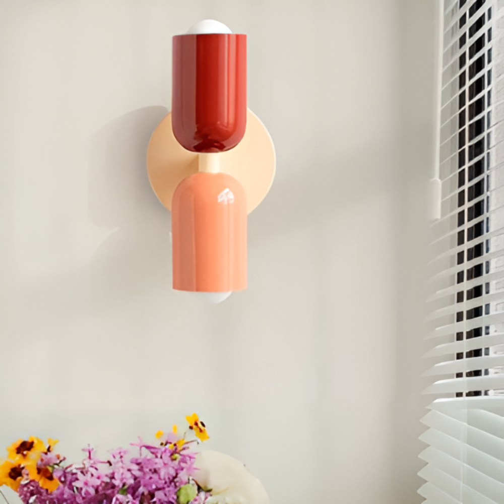 Candeeiro de Parede Nordic DualGlow | Design LED Moderno de Dois Lados