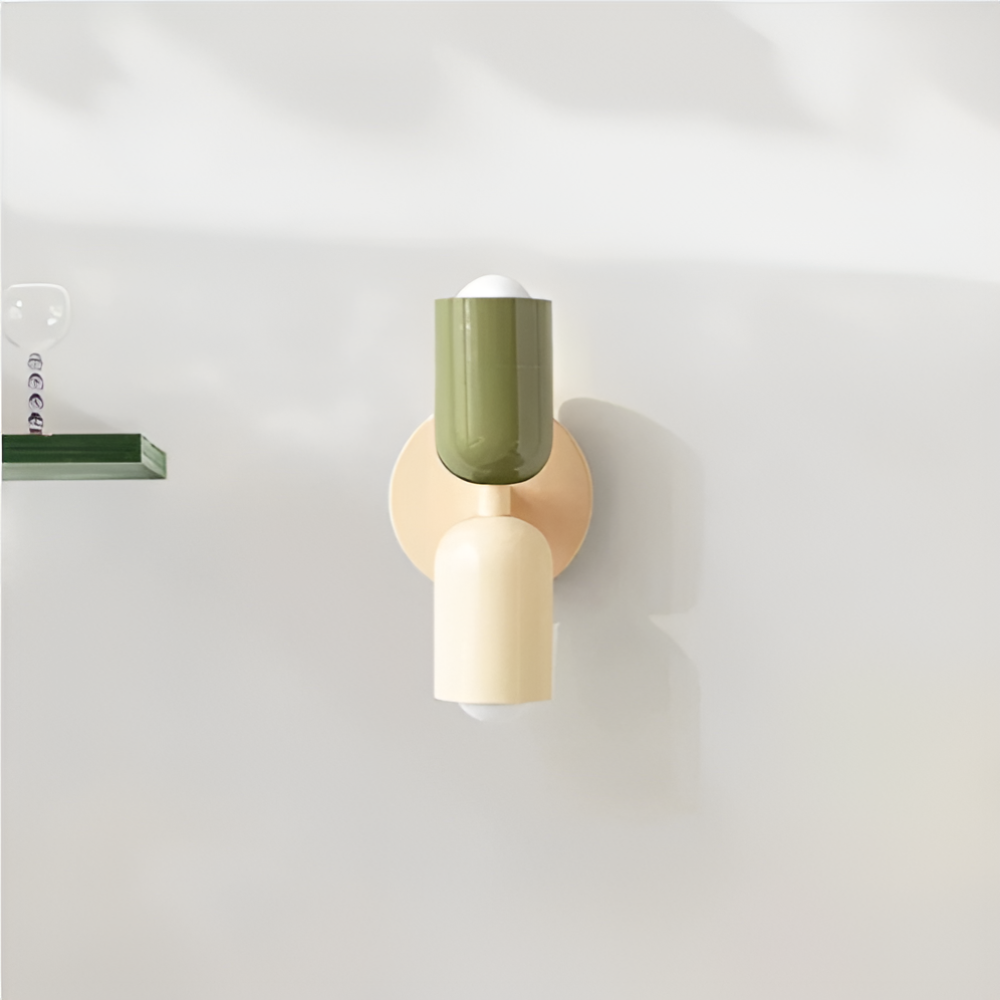Candeeiro de Parede Nordic DualGlow | Design LED Moderno de Dois Lados