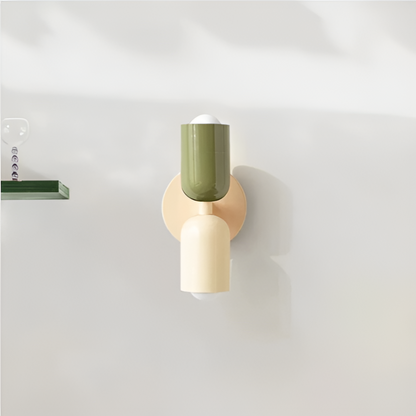 Candeeiro de Parede Nordic DualGlow | Design LED Moderno de Dois Lados