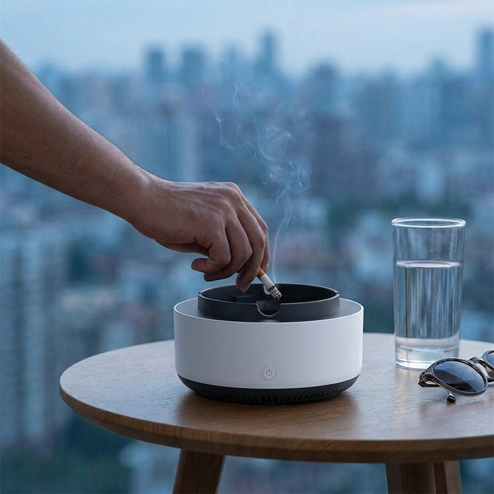 Odor Air Purifier Smoke Removal Ashtray Compact Design - Image 4