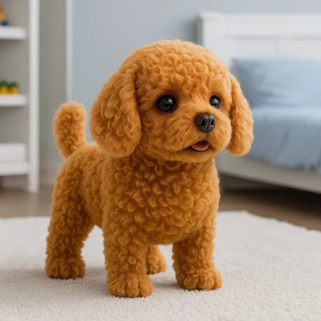 Dog Plush Toy Interactive Kids Stuffed Animal Play Toy
