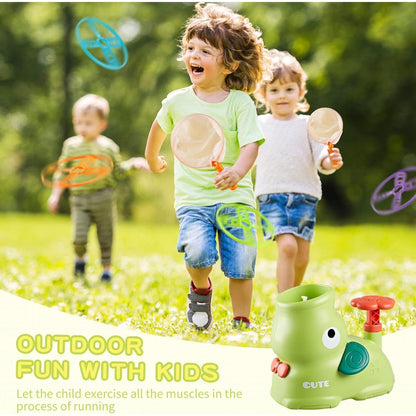 Outdoor Play Equipment Flying Disc Launcher Fun Activity - Image 7