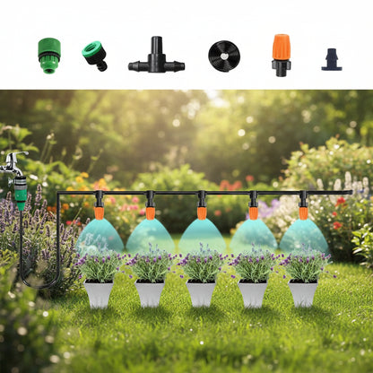 Patio Misting System Outdoor Cooling Adjustable Nozzles - Image 4