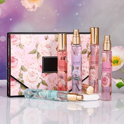 Set spray da viaggio profumo floreale regalo per la Festa della Mamma