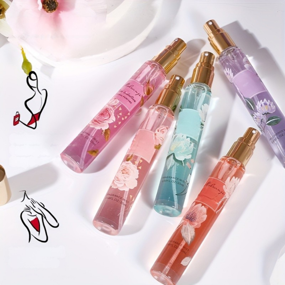 Set spray da viaggio profumo floreale regalo per la Festa della Mamma