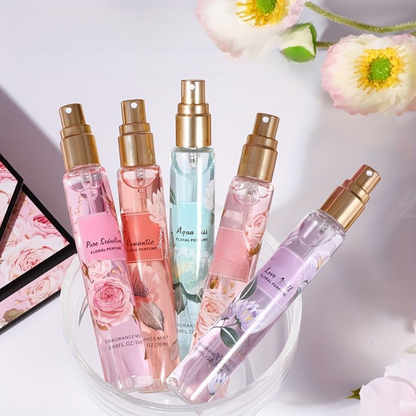 Set spray da viaggio profumo floreale regalo per la Festa della Mamma