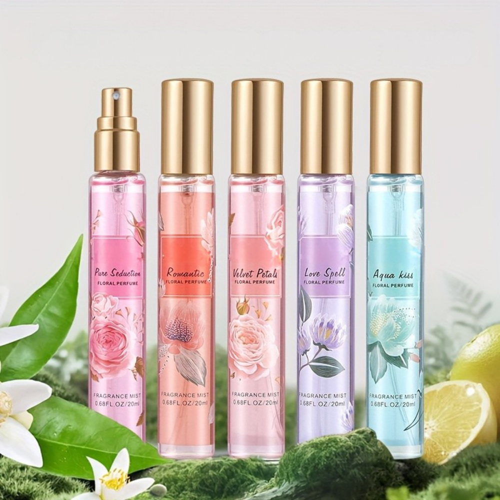 Set spray da viaggio profumo floreale regalo per la Festa della Mamma