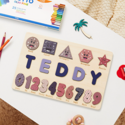 Personalized Puzzle Educational Toy Toddlers Name Puzzle - Image 14