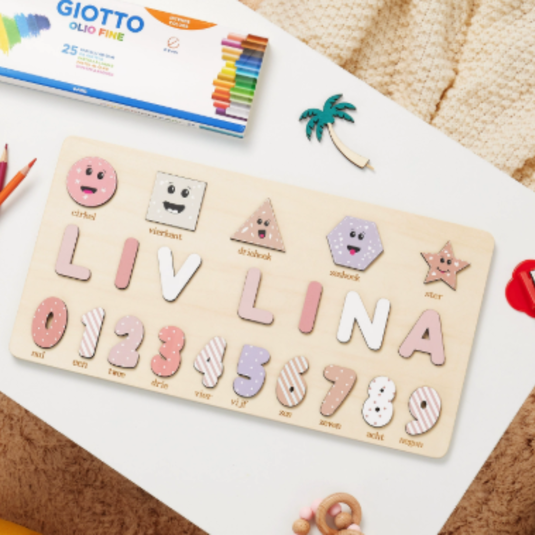 Personalized Puzzle Educational Toy Toddlers Name Puzzle - Image 15