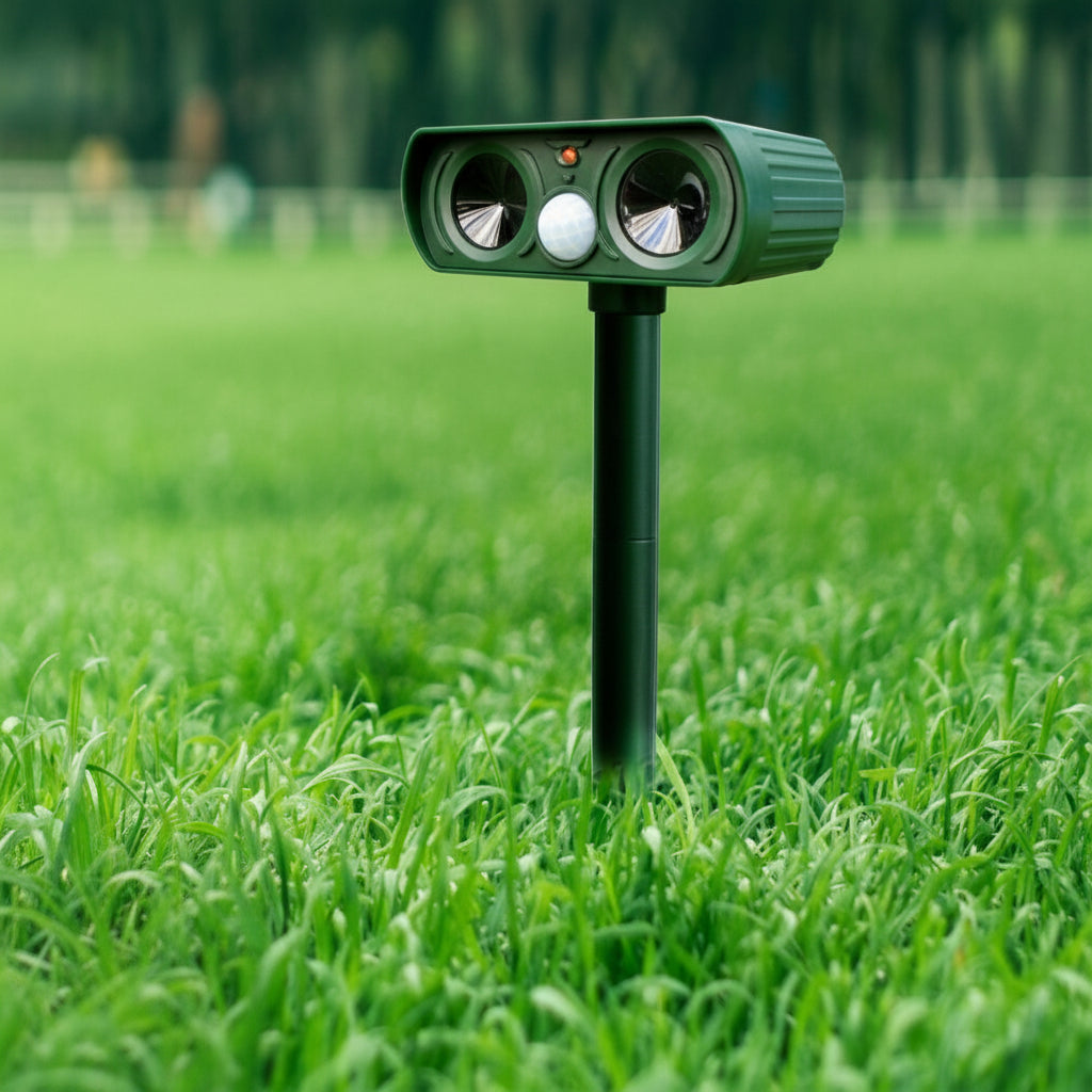 Dispozitiv Solar Anti Dăunători Exterior Lumină Repelent Animale