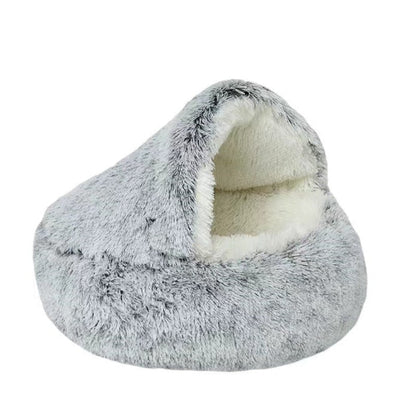 Pet Cave Bed Cozy Cat Cave Design Soft Comfort - Image 3