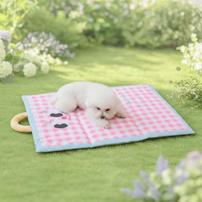 Pet Cooling Mat Dog Cat Breathable Foldable Portable - Image 4