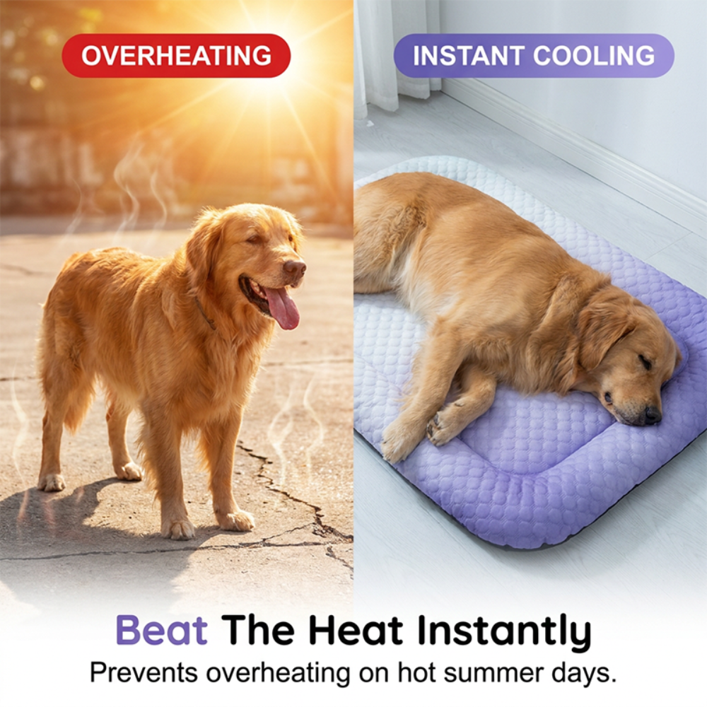 Pet Cooling Mat Self-Cooling Waterproof Breathable Design - Image 15