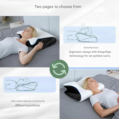 Pillow Side Sleepers Memory Foam Ergonomic Design - Image 6
