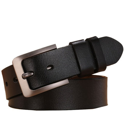 Pin Buckle Leather Belt Durable Casual Adjustable Fit - Image 3
