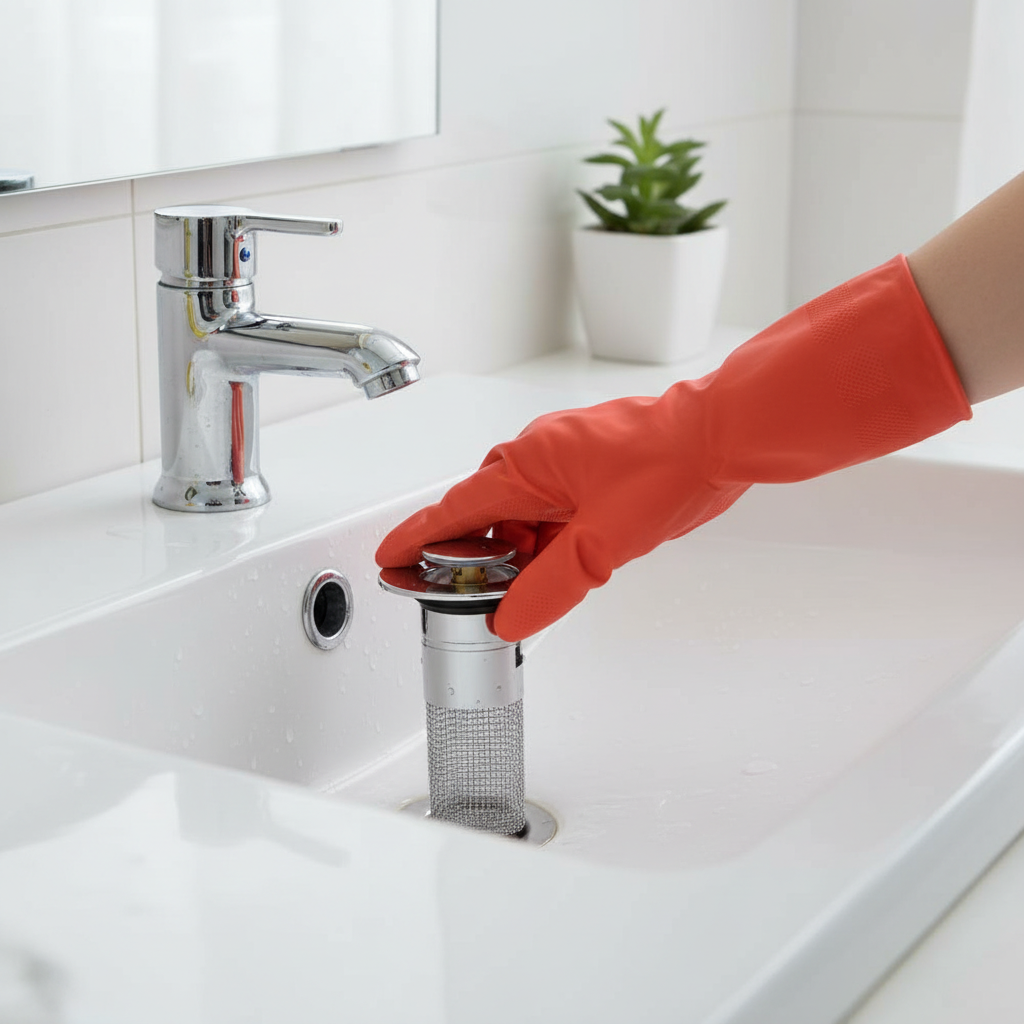 Pop Up Sink Stopper Drain Cover Easy Installation - Image 1