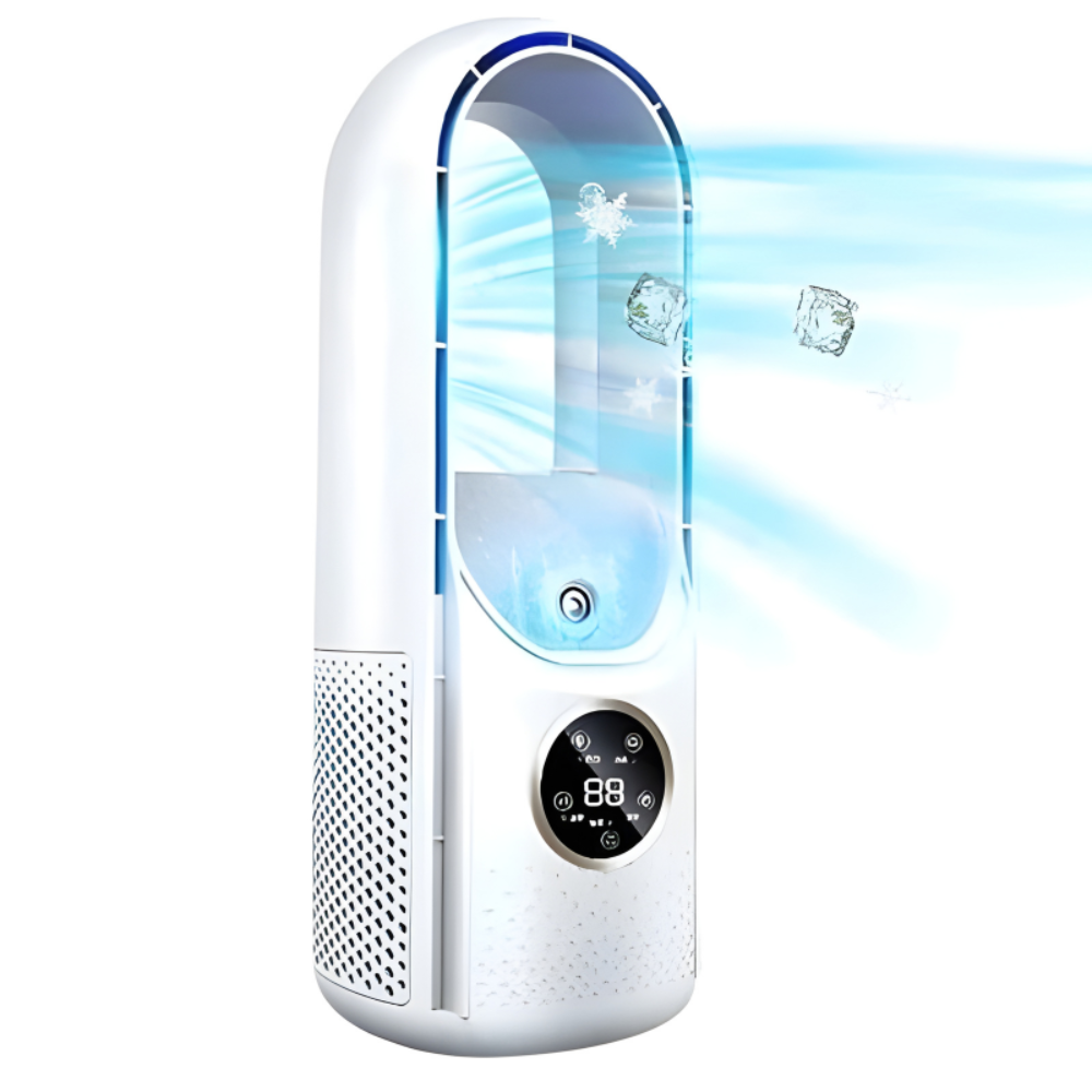 Portable Air Conditioner Quiet Compact Bladeless Cooling - Image 1