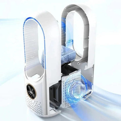 Portable Air Conditioner Quiet Compact Bladeless Cooling - Image 8