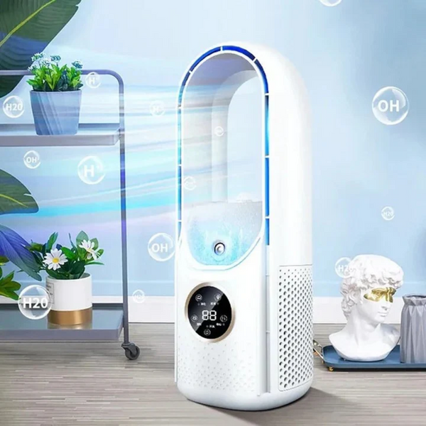 Portable Air Conditioner Quiet Compact Bladeless Cooling - Image 9